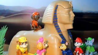 PATRULLA DE CACHORROS y el misterio de la ESFINGE! PAW PATROL toys PUPS PATRULLA CANINA