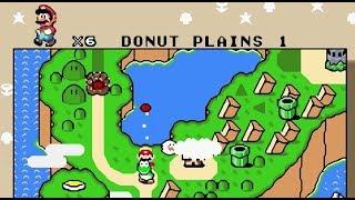 Super Mario World How to beat donut plains 1