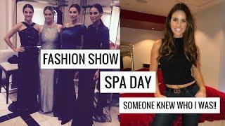 VLOG: SOMEONE RECOGNIZED ME?! + MODELING JOB & SPA DAY | Molly J Curley