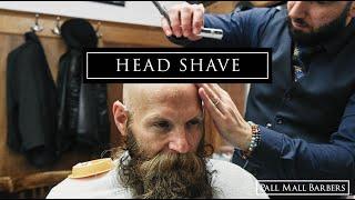 Head Shave | Pall Mall Barbers Service List | London | New York
