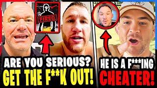 Dana White RELEASES fighter from UFC! Dustin Poirier GOES OFF on Michael Chandler! Justin Gaethje