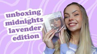 Unboxing Midnights Lavender Edition CD Taylor Swift | Rachel Lord