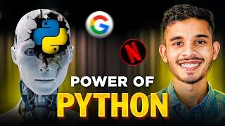 Power of Python In Artificial Intelligence, Web-Development, Data-science!