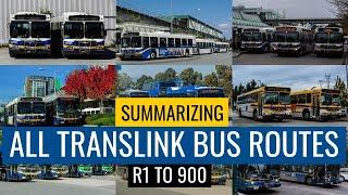 [HD] ALL 230 TRANSLINK BUS ROUTES