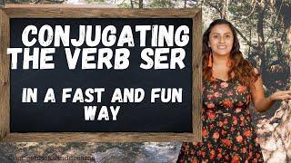 Conjugating the Verb Ser, Learn Spanish now with Teacher Catalina (FREE Review sheet)