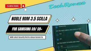 NOBLE ROM 3.5 SCILLA FOR SAMSUNG S9+ - TechRonzz