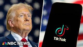 Trump asks Supreme Court to pause law that could ban TikTok