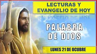 PALABRA DE DIOS Para hoy / LECTURAS Y EVANGELIO DE HOY LUNES 21 de OCT 2024 | Buen Pastor Radio