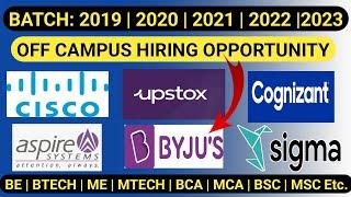 6 OFF CAMPUS DRIVE | OFF CAMPUS DRIVE FOR 2023 BATCH | OFF CAMPUS DRIVE FOR 2022 BATCH