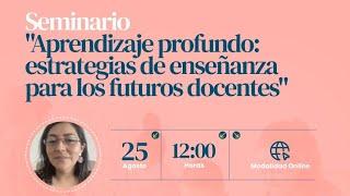Aprendizaje profundo en la formación inicial docente