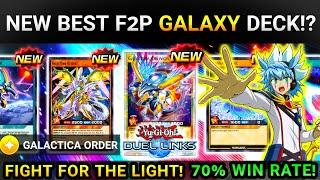 YUDIAS & HIS GALAXY DECK ARRIVES IN RUSH DUEL! | BEST F2P GALAXY DECK!? [Yugioh Duel Links]