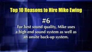 Top 10 Reasons to Hire DJ Mike Ewing