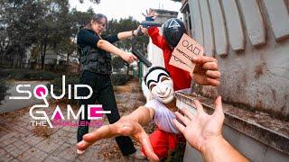 SQUID GAME 2 vs MONEY HEIST KOREA: ESCAPE FROM POLICE (Epic Parkour Chase POV)