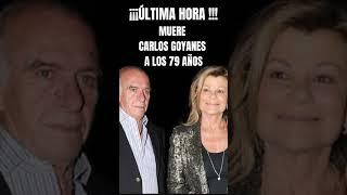  Muere Carlos Goyanes, Esposo de Cari Lapique, a los 79 Años 