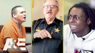 Curses, Threats & Spits: Top 9 Courtroom INSULTS | Court Cam | A&E