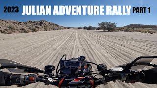 JULIAN ADVENTURE RALLY 2023 - PART 1