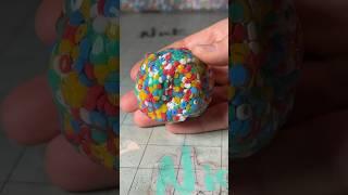 Plastic Confetti Vacuum Stress Ball