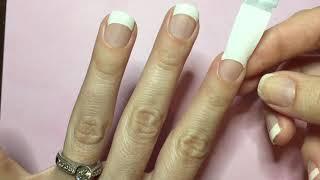 Color Street French Manicure Application