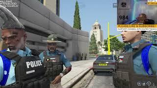 JACK MABASO TAKING CRIMS TO JAIL ON GTA RP LIVE STREAM