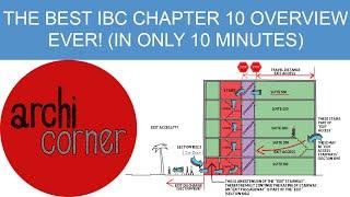 AC 014 - The Best IBC Chapter 10 Overview Ever! (In 10 minutes)