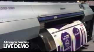 Live Demo: Mimaki TS500-1800 - All Graphic Supplies