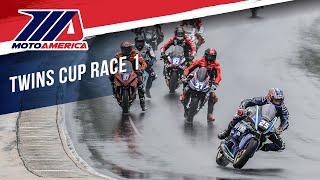 BellissiMoto Twins Cup Race 1 at Road America 2024 - FULL RACE | MotoAmerica