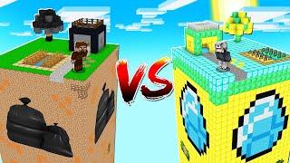 EVSİZ KULE VS MİLYONER KULE  - Minecraft