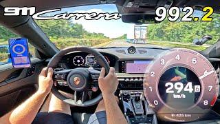 2024 PORSCHE CARRERA 992.2 hits the UNLIMITED AUTOBAHN!