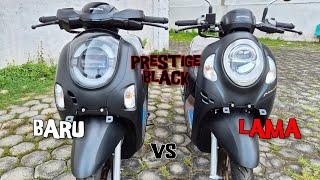 HARGANYA SAMA ? PERBANDINGAN SCOOPY LAMA & BARU /prestige BLACK