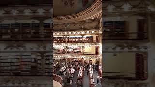 Librería EL Ateneo (la más grande de sudamérica), Buenos Aires, Argentina #argentina #libreria