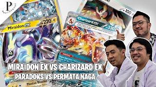 PENELITIAN DECK: MIRAIDON EX VS CHARIZARD+TERAPAGOS EX