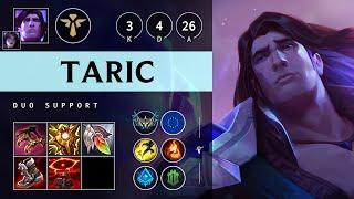 Taric Support vs Poppy - EUW Challenger Patch 14.21