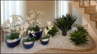 Modern Indoor Plant Interior Decoration Ideas | Plant Stand For Living Room #shorts