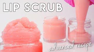 How to Make Advanced Lip Scrub Gel - FREE RECIPE