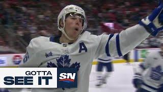 GOTTA SEE IT: Mitch Marner Scores Three Straight For Third Career Hat Trick