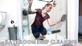 Bathroom Deep Clean With Me + Master Bedroom Reveal || This Faithful Home