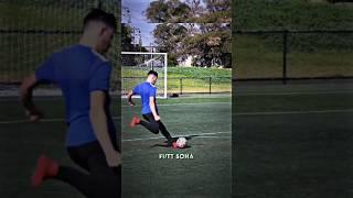 Curl Shot Tutorial  #football #soccer #shorts