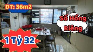 Nhà 2 tầng Quận 7 Giá 1 Tỷ 32 | DT: 36m2 Sổ Hồng Riêng . Bank hỗ trợ vay