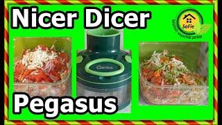 2 Salate Nicer Dicer Pegasus Genius SoFie Haushalt Unperfekt Perfekt