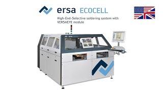 Ersa Selective Soldering – ECOCELL + VERSAEYE + handling system – product video (English)