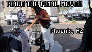 I've officially moved to Phoenix, Arizona! Spend my entire last and final moving day with me