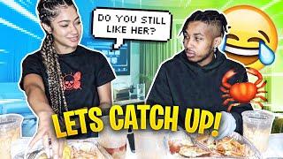 SEAFOOD BOIL MUKBANG WITH DDG *JUICY Q&A*