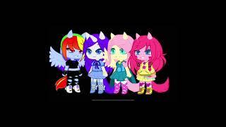 #mlp /#RainbowDesh #LilMisRereti #Pinkamina -#PinkiPay #Flattershay #рек