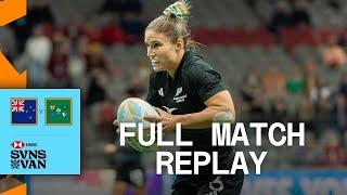 Black Ferns UNSTOPPABLE ‍ | New Zealand v Ireland | Vancouver HSBC SVNS 2025 | Full Match Replay