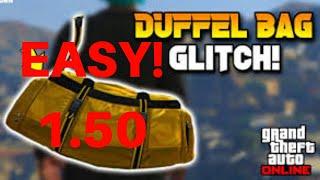 HOW TO GET YELLOW DUFFLE BAG *SOLO* EASY GTA V ONLINE 1.50