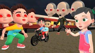 BITTU CHITTU COMEDY 41 | Train Mein Zombie 2 | Pagal Beta | Desi Comedy Video | Cs Bisht vines