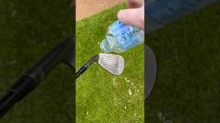 BEST and EASIEST trick for SPIN around the greens  #golf #chipping #trick