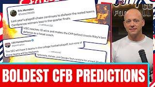 Boldest CFB Predictions Of 2025 - Josh Pate Cut