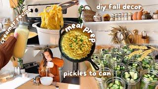 (SO YUM!) Dinner Meal Prep, DIY Fall Decor, Home Canning Recipes, Cozy Homemaking