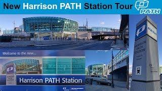 ⁴ᴷ Tour | New Harrison PATH Station (Westbound Side Re-Opening)